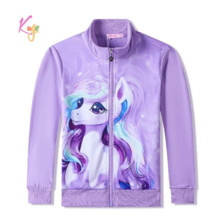 Dívčí funkční mikina Kugo SM3591 fialová